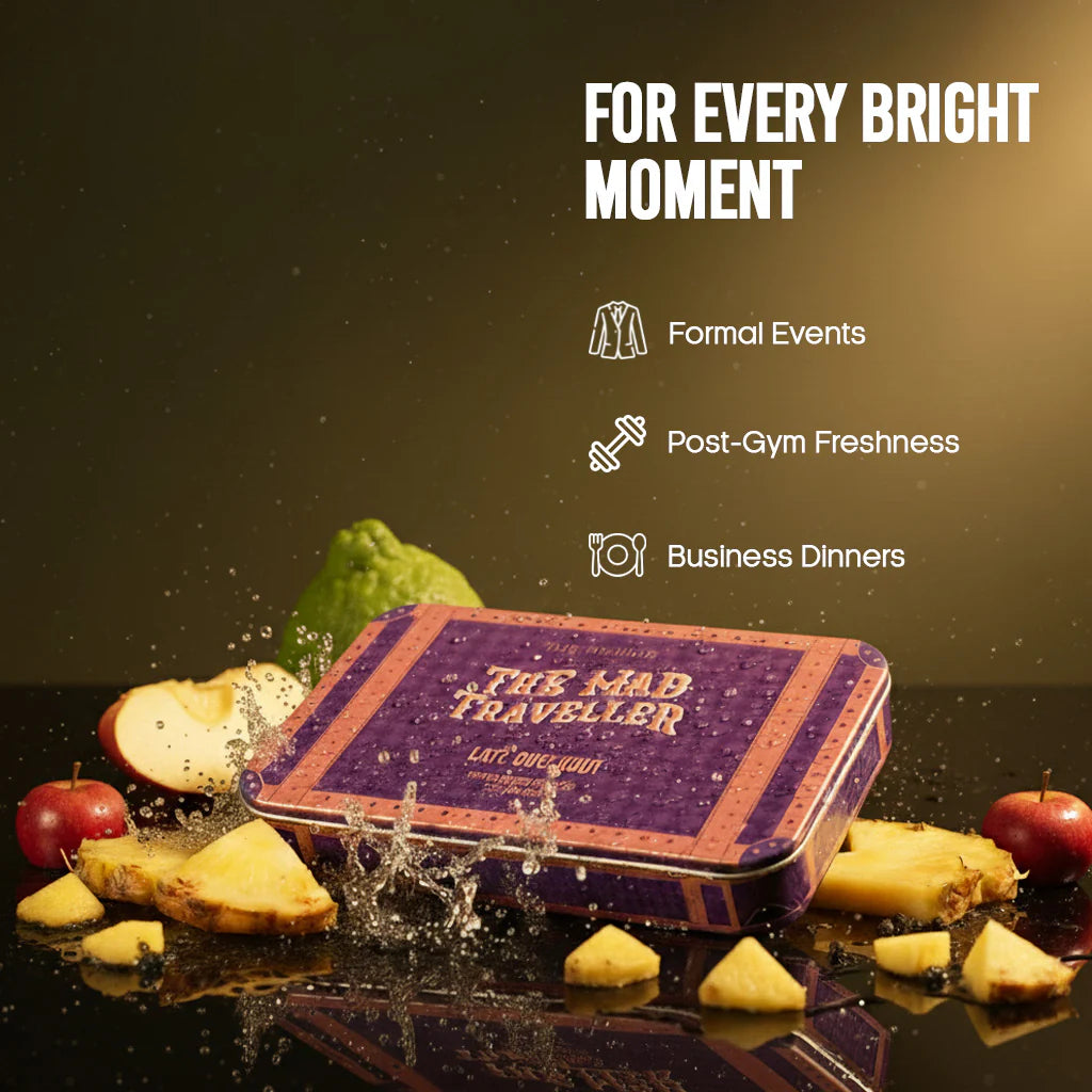 Late Checkout Travel Perfume Box - 25 Capsule